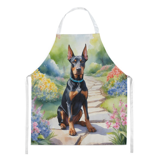 Doberman Pinscher Spring Path Apron